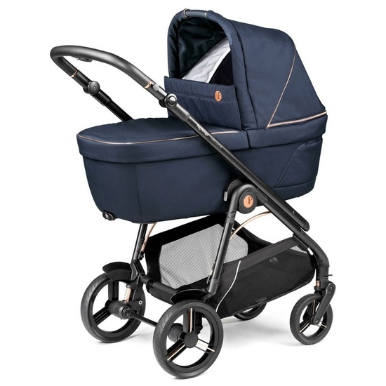 Детская коляска 2 в 1 Peg Perego Veloce TC Brio Blue Shine - 1