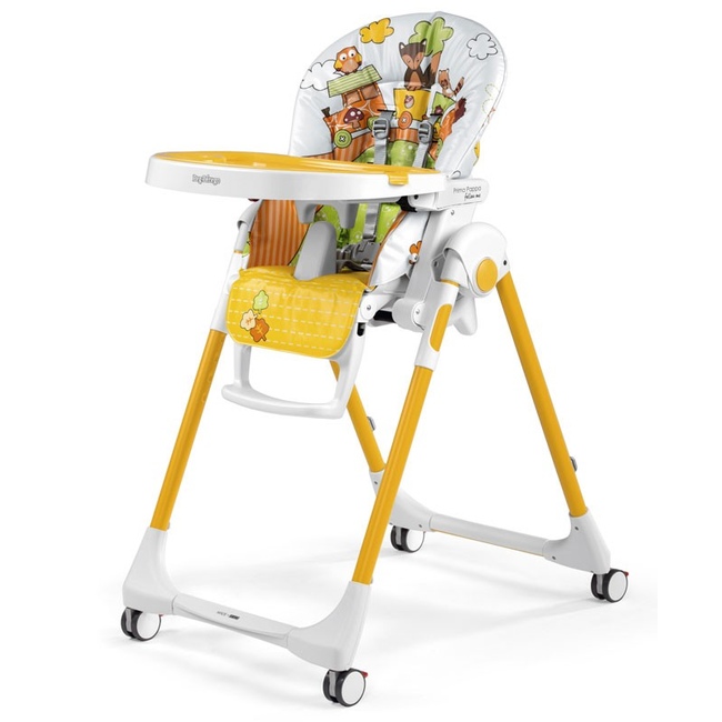 Стульчик для кормления Peg Perego Prima Pappa Follow Me Fox and Friends