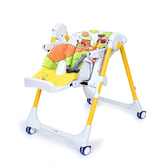 Стульчик для кормления Peg Perego Prima Pappa Follow Me Fox and Friends - 12