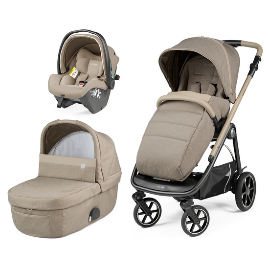 Детская коляска 3 в 1 Peg Perego Veloce SLK Sand - 1