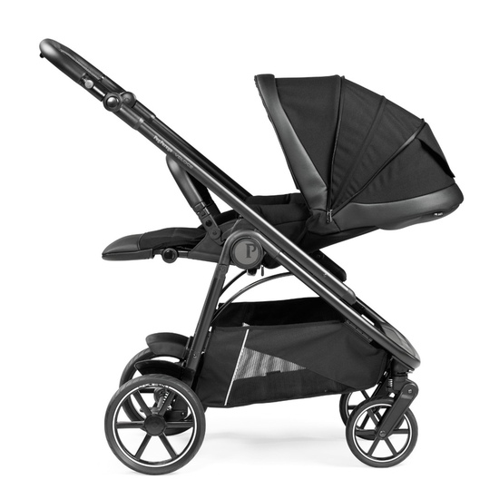 Детская коляска 3 в 1 Peg Perego Veloce SLK Licorice Special edition - 19