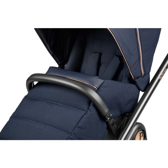 Детская коляска 3 в 1 Peg Perego Veloce SLK Blue Shine Special edition - 15