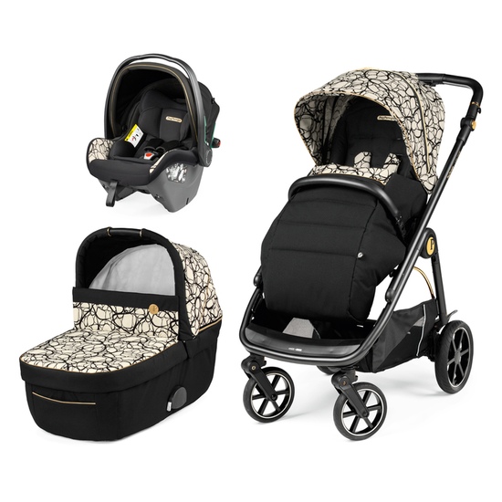 Детская коляска 3 в 1 Peg Perego Veloce SLK Graphic Gold - 1