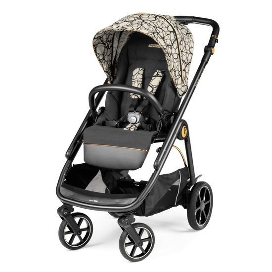 Детская коляска 3 в 1 Peg Perego Veloce SLK Graphic Gold - 3