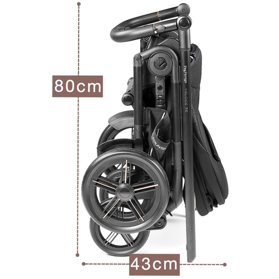 Прогулочная коляска Peg Perego TC True Black - 11