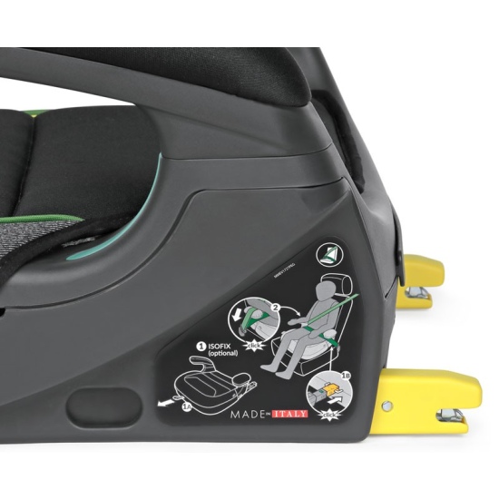 Детское автокресло бустер Peg Perego Viaggio Shuttle John Deere i-Size New с подстаканником - 4