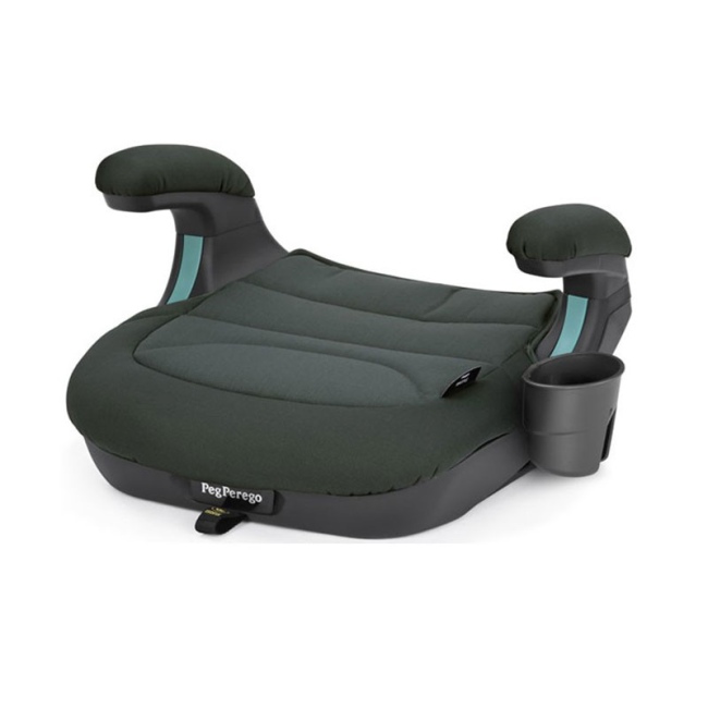 Детское автокресло бустер Peg Perego Viaggio Shuttle Metal i-Size New с подстаканником