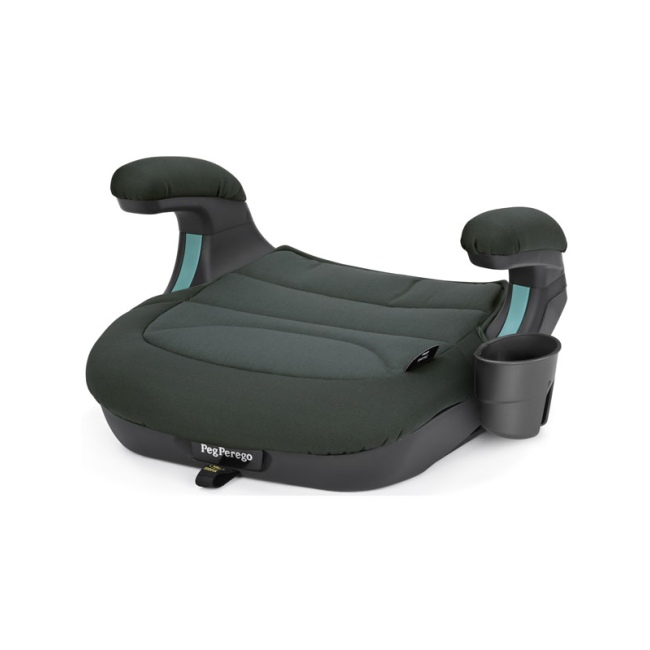 Детское автокресло бустер Peg Perego Viaggio 2-3 Shuttle Metal i-Size New с подстаканником