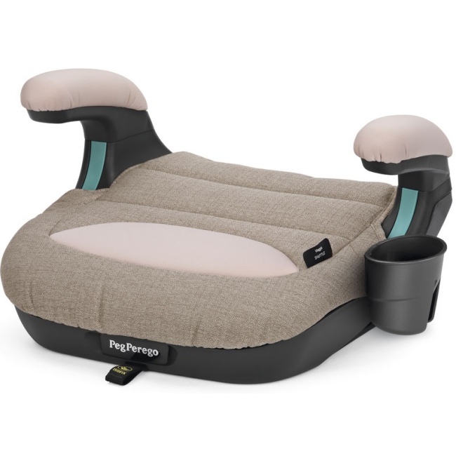 Детское автокресло бустер Peg Perego Viaggio Shuttle Mon Amour i-Size New с подстаканником
