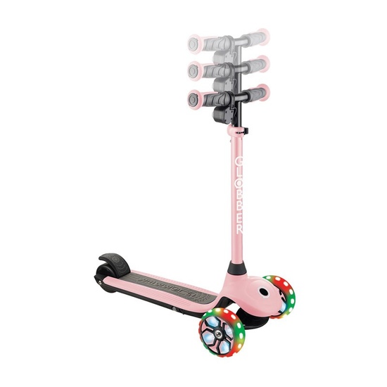 Электросамокат GLOBBER E-MOTION 4+ Пастельно-розовый - 1